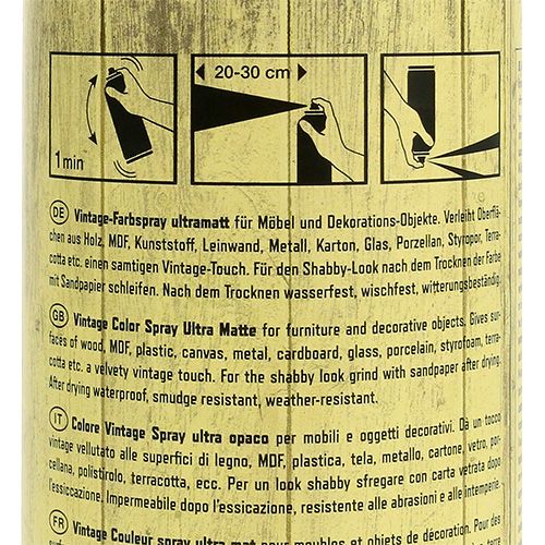 kohteita Vintage Vanilla Paint Spray 400ml