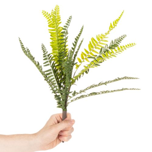 Keinotekoinen saniaisen oksa, keinotekoinen vihreä koristekasvi, 45cm | Floristik24.fi
