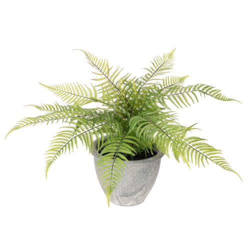Keinotekoinen saniainen ruukussa olohuoneeseen ja toimistoon, 35 cm