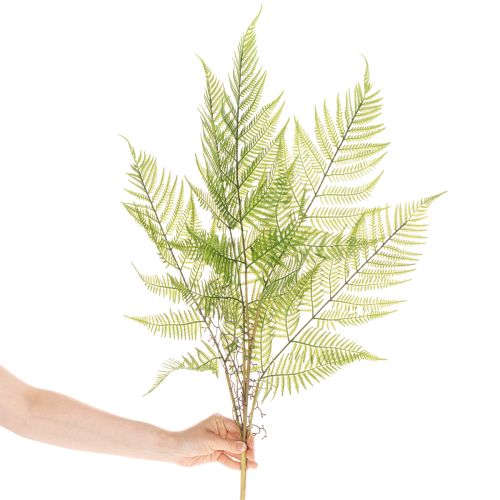 Keinotekoinen saniaisen oksa, koristeellinen vihreä kasvi kukka-asetelmiin, 80 cm | Floristik24.fi