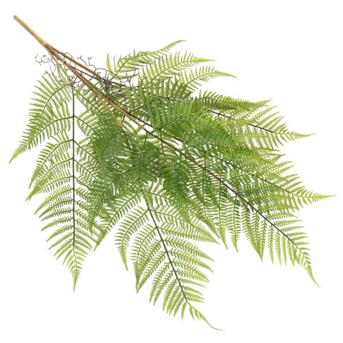Keinotekoinen saniaisen oksa, koristeellinen vihreä kasvi kukka-asetelmiin, 80 cm | Floristik24.fi