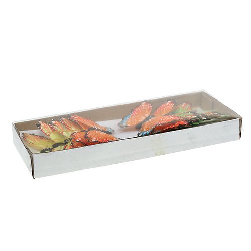 Floristik24 Sulka perhonen 9cm valikoituja 12kpl