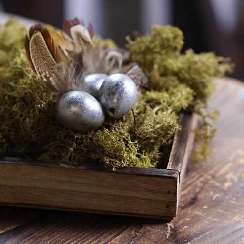 kohteita Höyheniä monipuolisiin askarteluideoihin, luovaan suunnitteluun ja koristeluun, 5 cm, 3 g