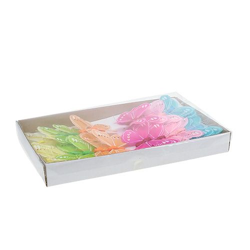 Floristik24 Sulka perhosia, valikoituja 8cm 24kpl