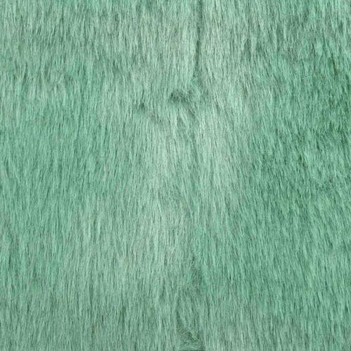Floristik24 Deco Fur Ribbon Green Faux Fur Mint Fur pöytäjuoksija 15×150cm