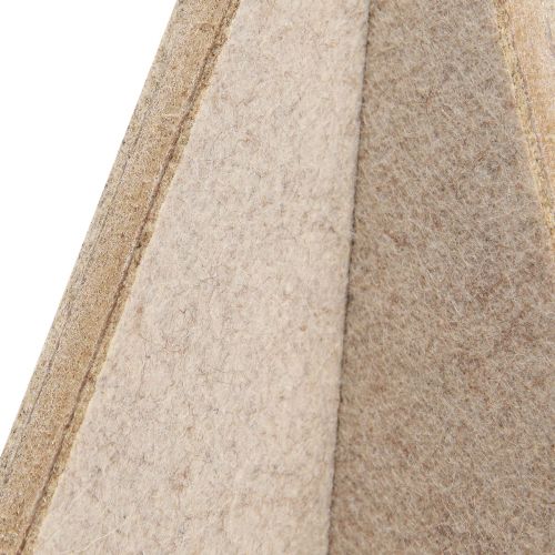 kohteita Huopa koristeellinen tähti kiinnitettäväksi joulukoristeen huopa beige H62cm