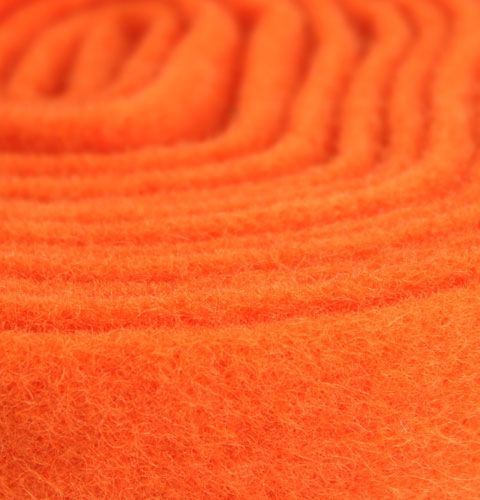 Oranssi huopanauha 7,5cm 5m