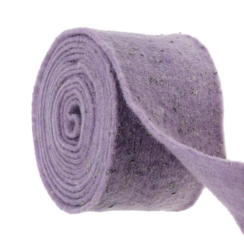 Floristik24 Huopanauha Emotion laventelin kukilla 15cm x 5m violetti