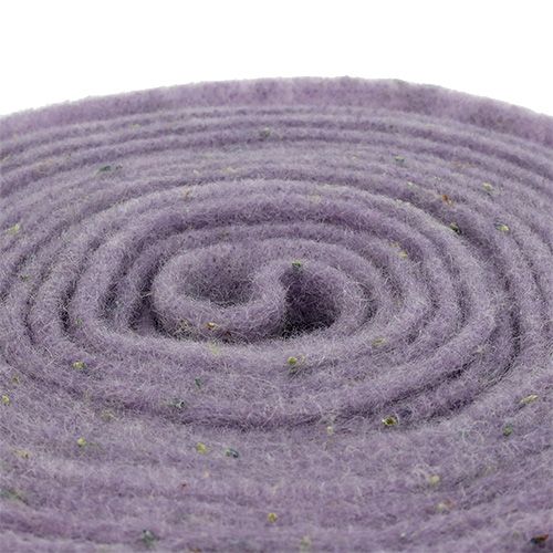 Floristik24 Huopanauha Emotion laventelin kukilla 15cm x 5m violetti