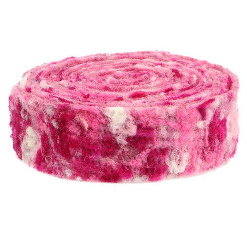 Floristik24 Huopanauha iloinen vaaleanpunainen 7,5 cm 5m