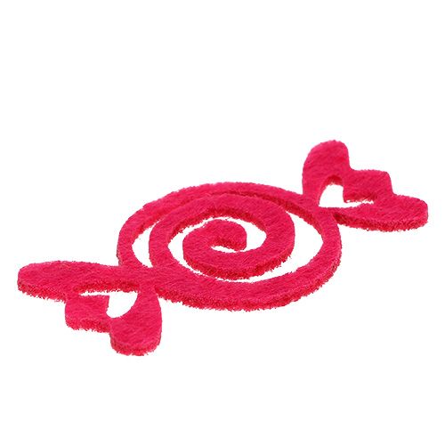 Huopakarkit Candy -valikoima värejä 5,5 cm 100p