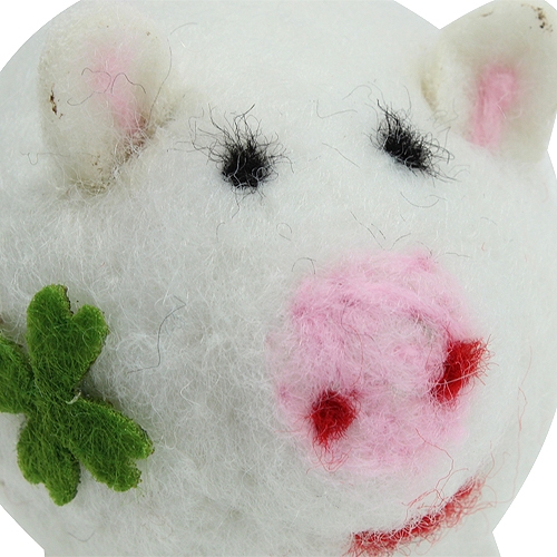 Floristik24 Lucky pig huopa 7cm 3kpl