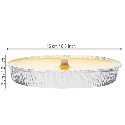 kohteita Sitronellan tuoksuinen kynttilä hyönteisiä vastaan, liekkimalja sopii täydellisesti parvekkeille, terasseille ja piknikille, 16 cm