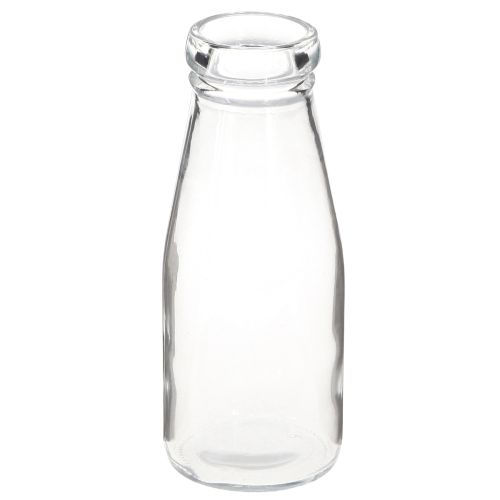 Pullokoriste lasipullomaljakko lasista Ø7,5cm H19cm