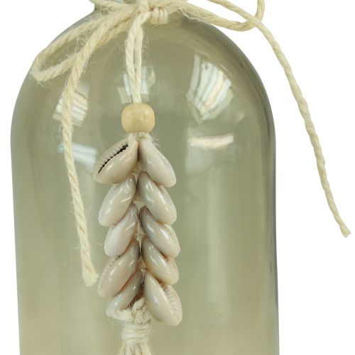 kohteita Pullot koristeellinen lasimaljakko cowrie kuoret merellinen H26cm 2kpl