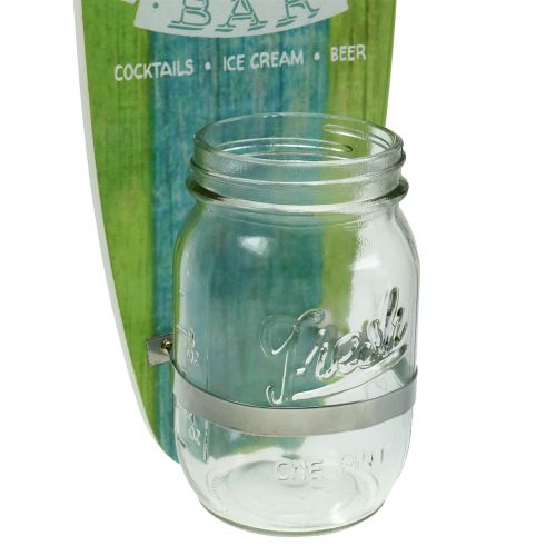 Floristik24 Seinäpullonavaaja "Rantabaari" 36cm x 11cm