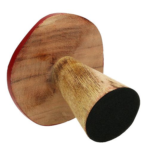 Floristik24 Perhohappo-sienisekoitus 9cm -10.5cm punainen, luonnollinen 8kpl