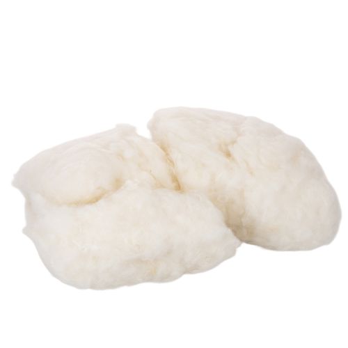 Irtovillaa, luonnonvillaa, meleerattu valkoinen, monikäyttöinen, 250 g ostaa | Floristik24.fi