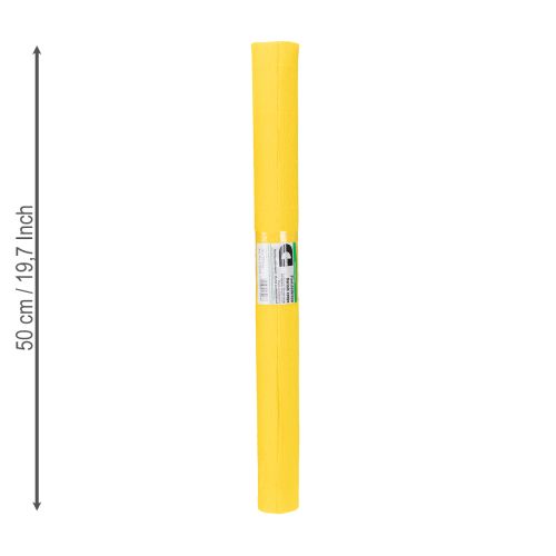 kohteita Kukkakaupan kreppipaperi keltainen 50x250cm