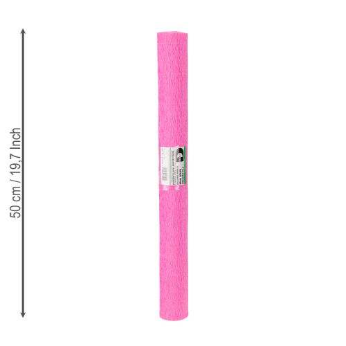 kohteita Kukkaistyylin kreppipaperi vaaleanpunaista 50x250cm