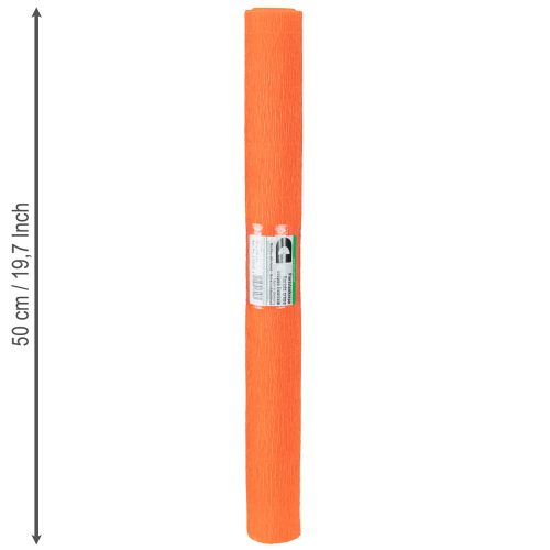 kohteita Kukkakaupan kreppipaperi Oranssi 50x250cm