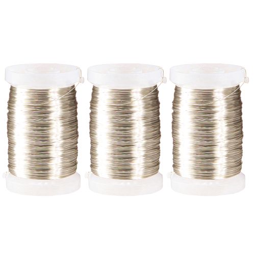 kohteita Kukkakauppa lanka myrttilanka samppanja 0,30mm 100g 3 kpl