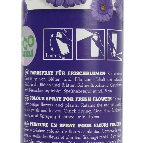 Floristik24 Kukkasuihke Kukkakoriste Violetti 400ml