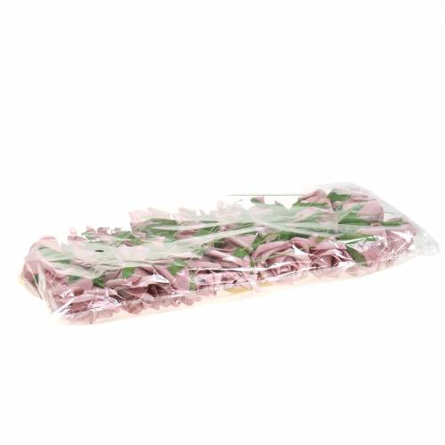 Floristik24 Vaahtomuusu Ø6cm vanha pinkki 27 kpl