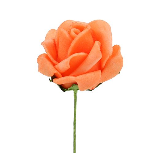 kohteita Foam Rose Ø4,5cm Oranssi 36p