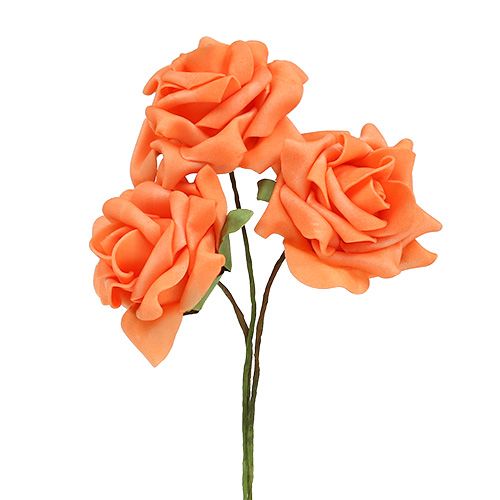 Floristik24 Vaahtomuusu Ø7,5cm oranssi 18 kpl
