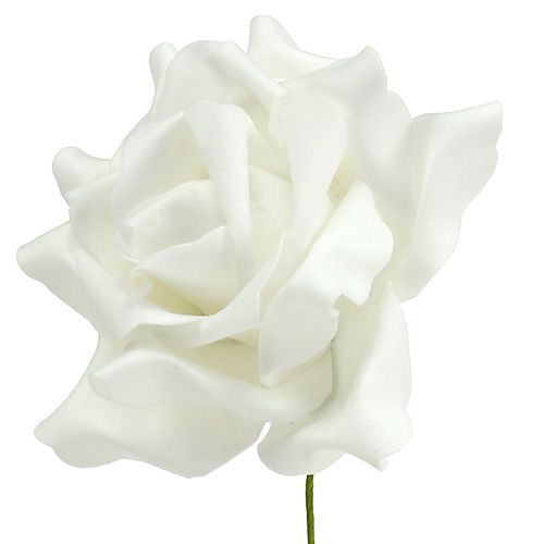 Vaahto ruusu valkoinen Ø15cm 4kpl