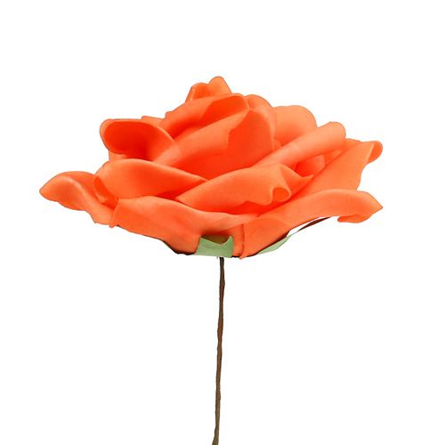 kohteita Vaahto ruusut oranssit Ø15cm 4kpl