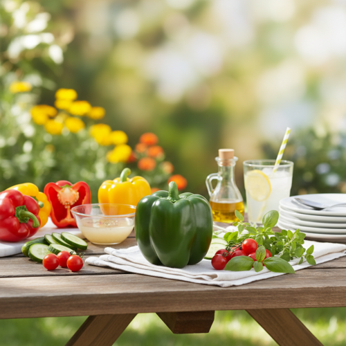 kohteita Deco pippurivihreä ruokanukkevihannes H10cm