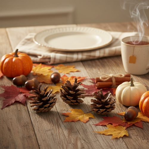 kohteita Käpyjä koristeelliset käpyjä luonnon 4-5cm 250g