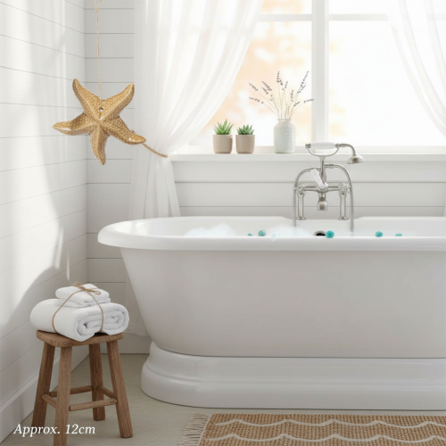 kohteita Keraaminen meritähtikoriste ripustettavaksi, merelliseen tunnelmaan, kesäkoristeeseen kotiin, 12 cm, 2 kpl