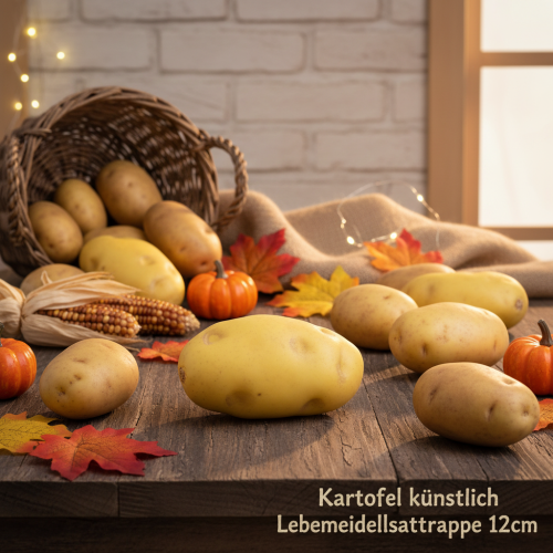 kohteita Perunan keinotekoinen ruokanukke 12cm