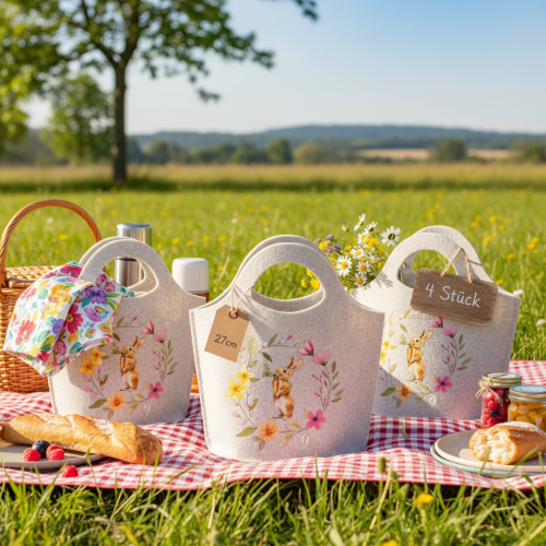 kohteita Huopapussi suloisella pääsiäispupulla, sopii kevääseen ja kesään, 27 cm, 4 kpl