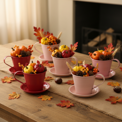 kohteita Istutuskuppi lautasella luoviin puutarhoihin, 11 cm, 6 kpl