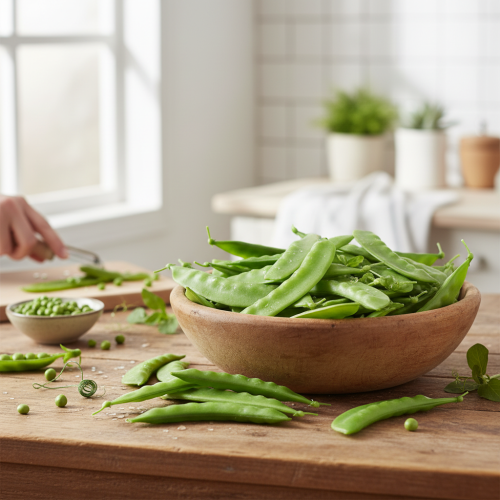 kohteita Vihreät herneet Keinotekoiset ruokavihannekset 11,5cm 24 kpl