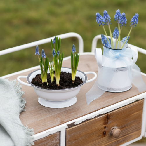 kohteita Metallinen koristekulho, valkoinen ja musta, Ø16,5 cm, korkeus 6,5 cm, 4 kpl