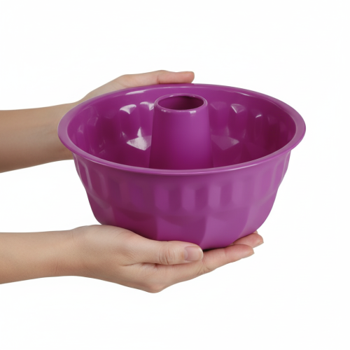 kohteita Bundt-kakkuvuoka, metallinen, koristeellinen kakkuvuoka, violetti, Ø23cm, K12cm