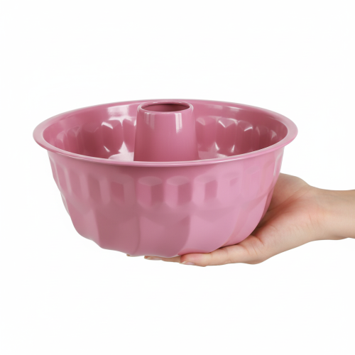 kohteita Metallinen koristekulho, leivontavuoka, Bundt-kakkuvuoka, pinkki, Ø23cm, K12cm
