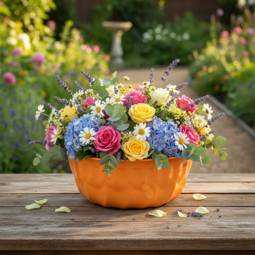 kohteita Metallinen koristeellinen leivontavuoka Bundt-kakku oranssi Ø23cm K12cm