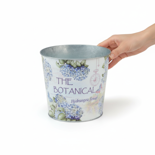 kohteita Metallinen istutusruukku hortensialle, Ø24cm, korkeus 21cm