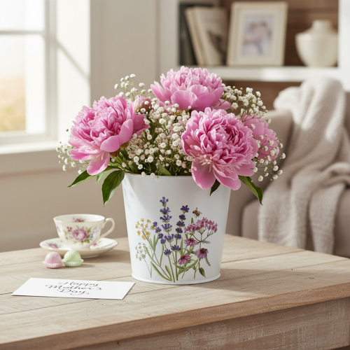 kohteita Ruukku, kukkaruukku, metallilevy, istutuslaatikko Ø15cm K14cm