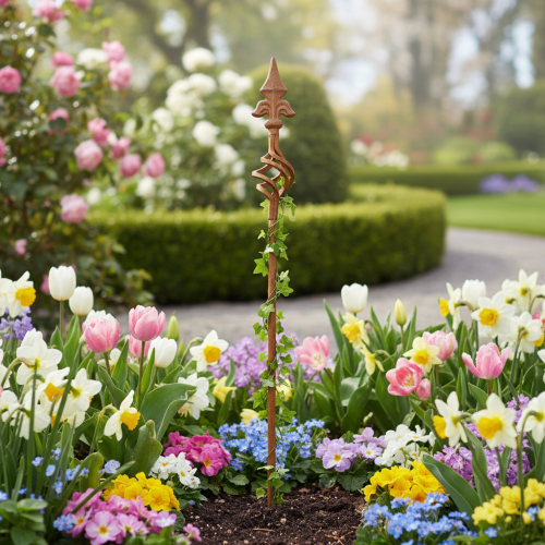 kohteita Puutarha-aitasäleikkö puutarhan koristeluun koriste-elementillä 115 cm