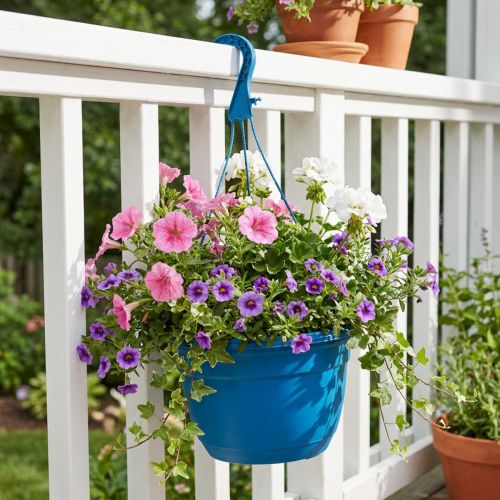 Riippukori 25cm sininen | Floristik24.fi