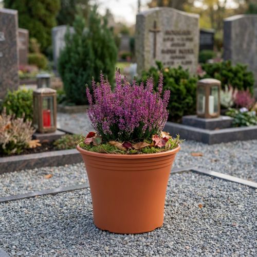 Ruukku "Irys" muovinen terrakotta Ø15cm K13cm 1 kpl | Floristik24.fi