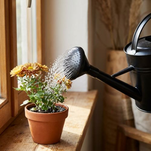Kastelukannu musta 5l | Floristik24.fi