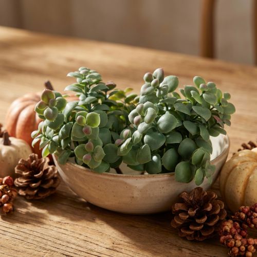 Keinotekoiset eukalyptuksen tekokasvit liimaukseen 18cm 4kpl | Floristik24.fi